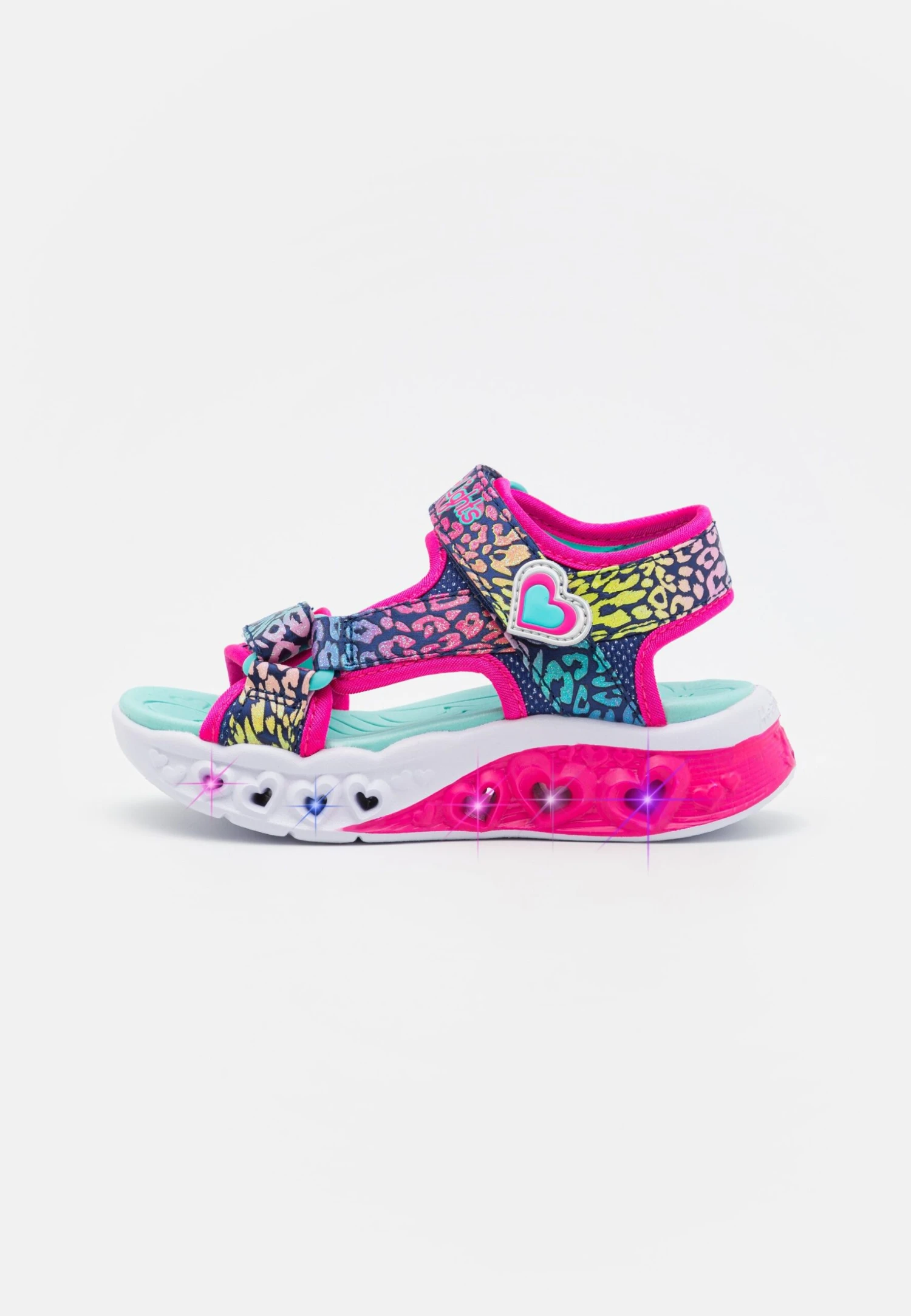 Skechers Flutter Hearts- Sandalen - Navy/Multi-Coloured 1 Skechers Flutter Hearts- Sandalen - Navy/Multi-Coloured