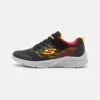 Skechers Microspec - Sneakers Laag - Black/Red/Yellow
