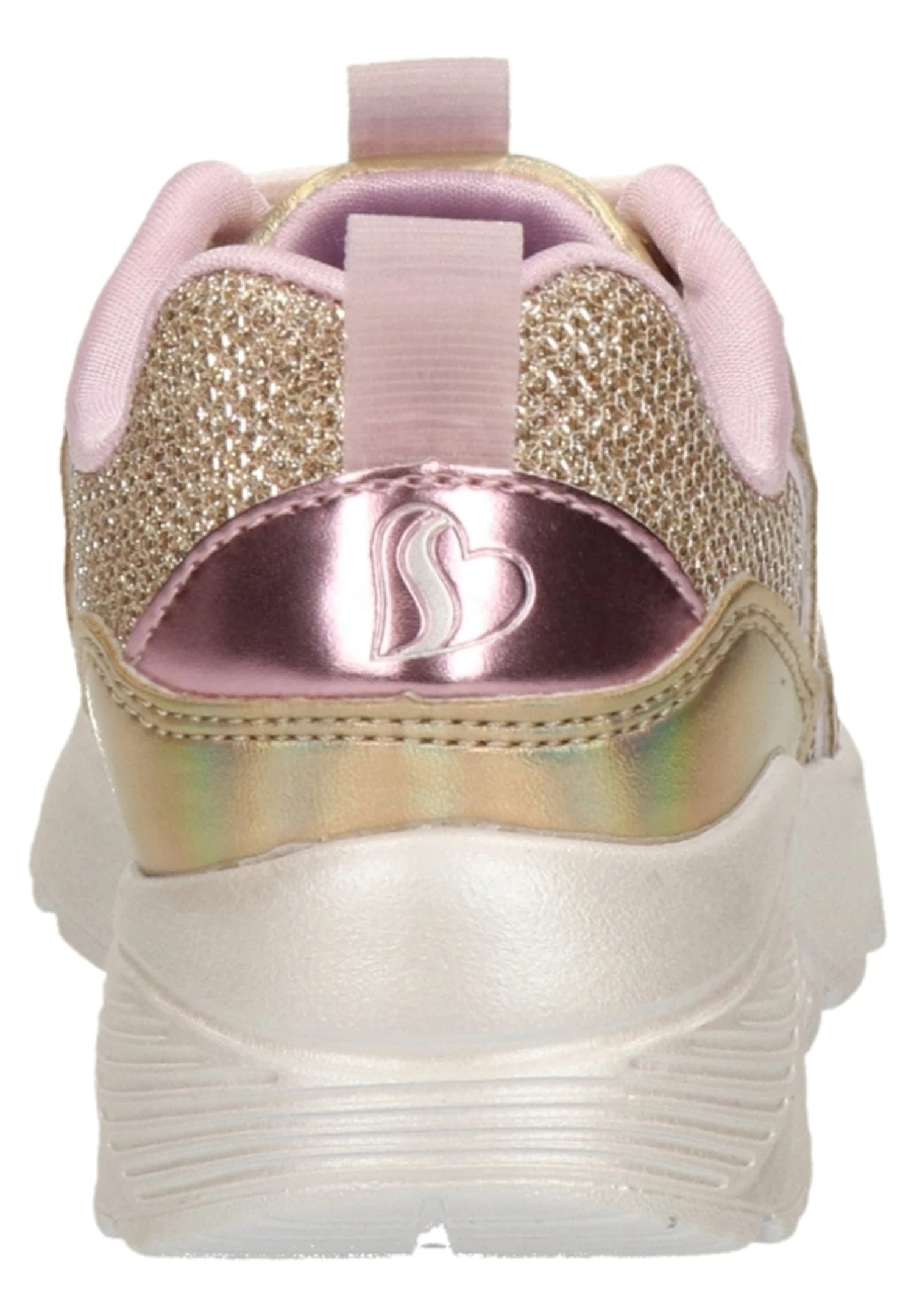 Skechers Uno Lite Metallic Pops - Sneakers Laag - Goud 3 Skechers Uno Lite Metallic Pops - Sneakers Laag - Goud - Afbeelding 3