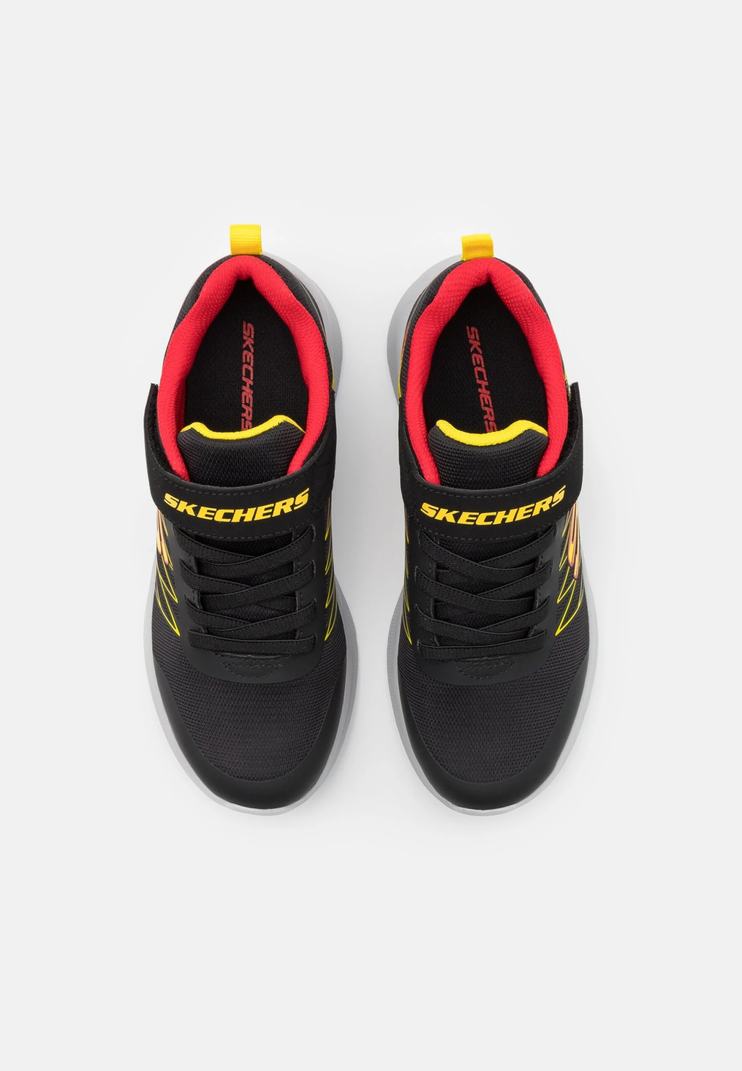 Skechers Microspec - Sneakers Laag - Black/Red/Yellow 4 Skechers Microspec - Sneakers Laag - Black/Red/Yellow - Afbeelding 4
