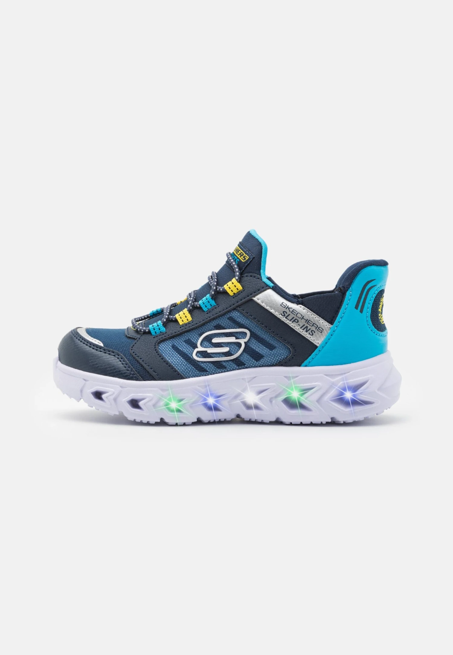 Skechers Hypno Flash 2.0 Unisex - Sneakers Laag - Navy/Blue/Yellow 1 Skechers Hypno Flash 2.0 Unisex - Sneakers Laag - Navy/Blue/Yellow