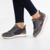 Skechers Sneakers Laag - Charcoal/Rose Gold