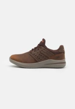 Skechers Delson 3.0 - Sneakers Laag - Dark Brown