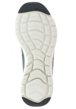 Sneakers Laag - Black Leather/Mesh/Pu/Red Trim -Aanbiedingen Skechers Winkel adf4b973df3341cba001136cd517e55a