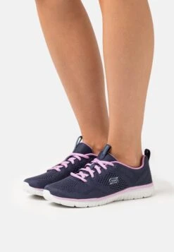 Skechers Virtue - Sneakers Laag - Navy/Lavender