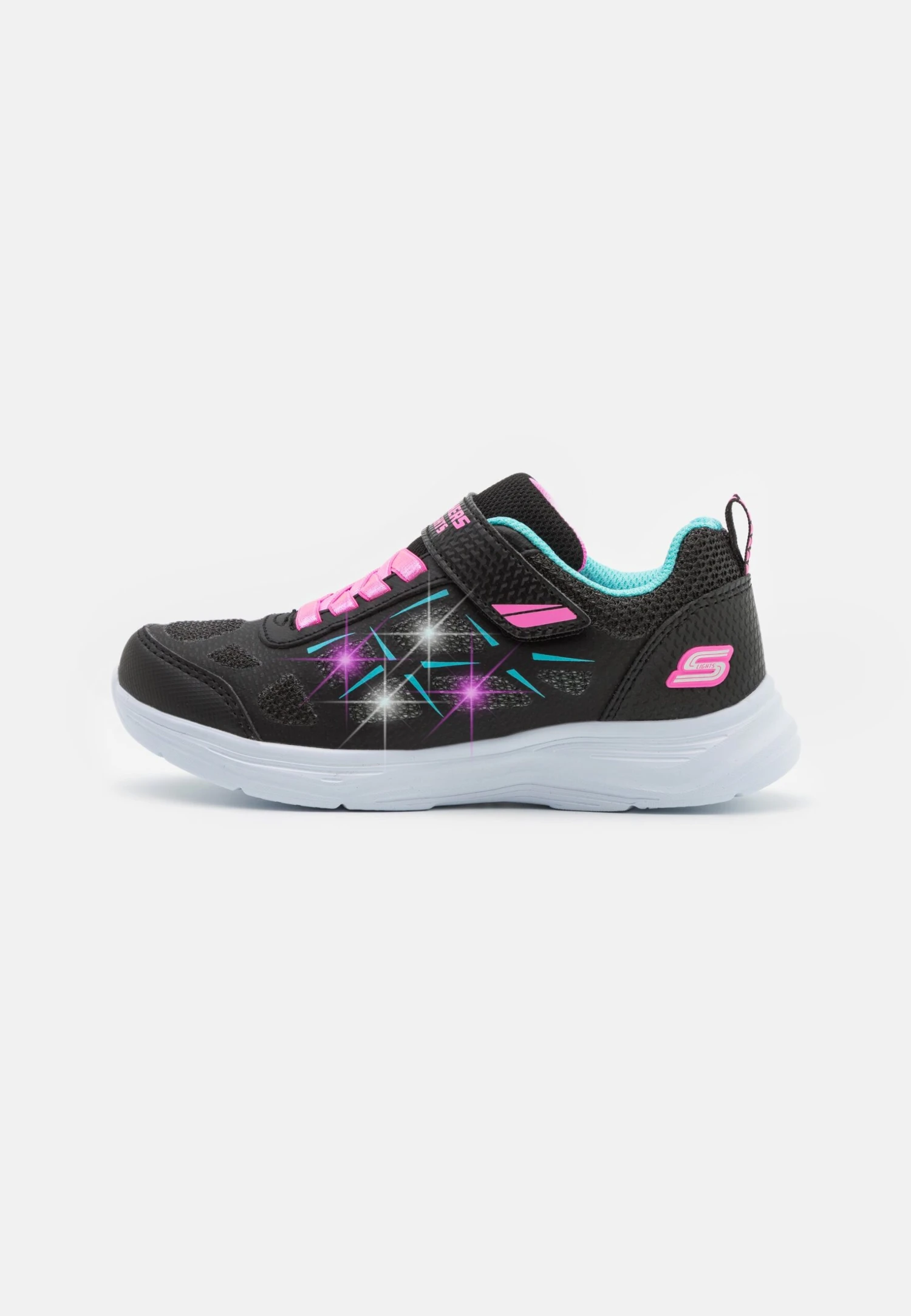 Skechers Glimmer Kicks - Sneakers Laag - Black/Pink 1 Skechers Glimmer Kicks - Sneakers Laag - Black/Pink