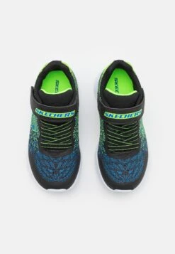 Skechers Microspec 2.0 - Sneakers Laag - Black/Blue/Lime -Aanbiedingen Skechers Winkel bbbc6109a43a4c97bce343e78aad80d3