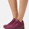 Uno - Sneakers Laag - Plum Durabuck