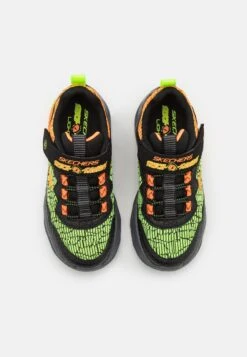 Skechers Dino Lights Unisex - Sneakers Laag - Black/Orange/Green -Aanbiedingen Skechers Winkel bef8080482db4a448e99511f7755f567