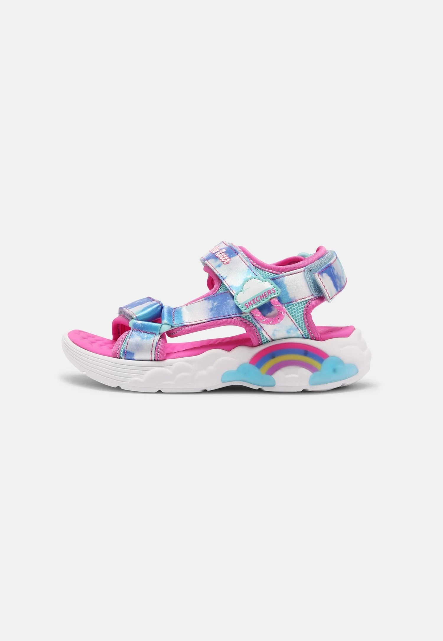 Skechers Rainbow Racer - Sandalen - Pink/Blue 1 Skechers Rainbow Racer - Sandalen - Pink/Blue