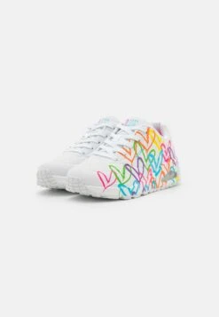 Uno - Sneakers Laag - White/Multi-Coloured -Aanbiedingen Skechers Winkel c3fd9c40af77498a99f9de961e581dfa