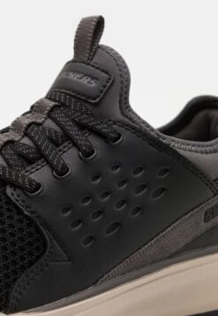 Skechers Crowder Colton - Sneakers Laag - Black/Grey -Aanbiedingen Skechers Winkel cba91a2d01b04d3497880816950bdb71