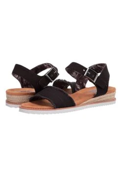 Skechers Desert Kiss Adobe Prin - Sandalen Met Sleehak - Black -Aanbiedingen Skechers Winkel ccc85c205cb04a3891a1b28e80dc08c9