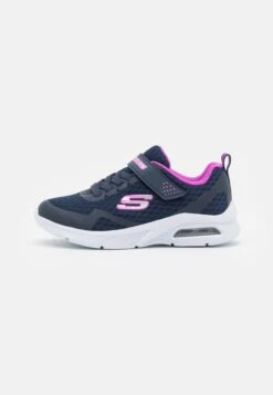 Skechers Microspec Max - Sneakers Laag - Navy/Pink