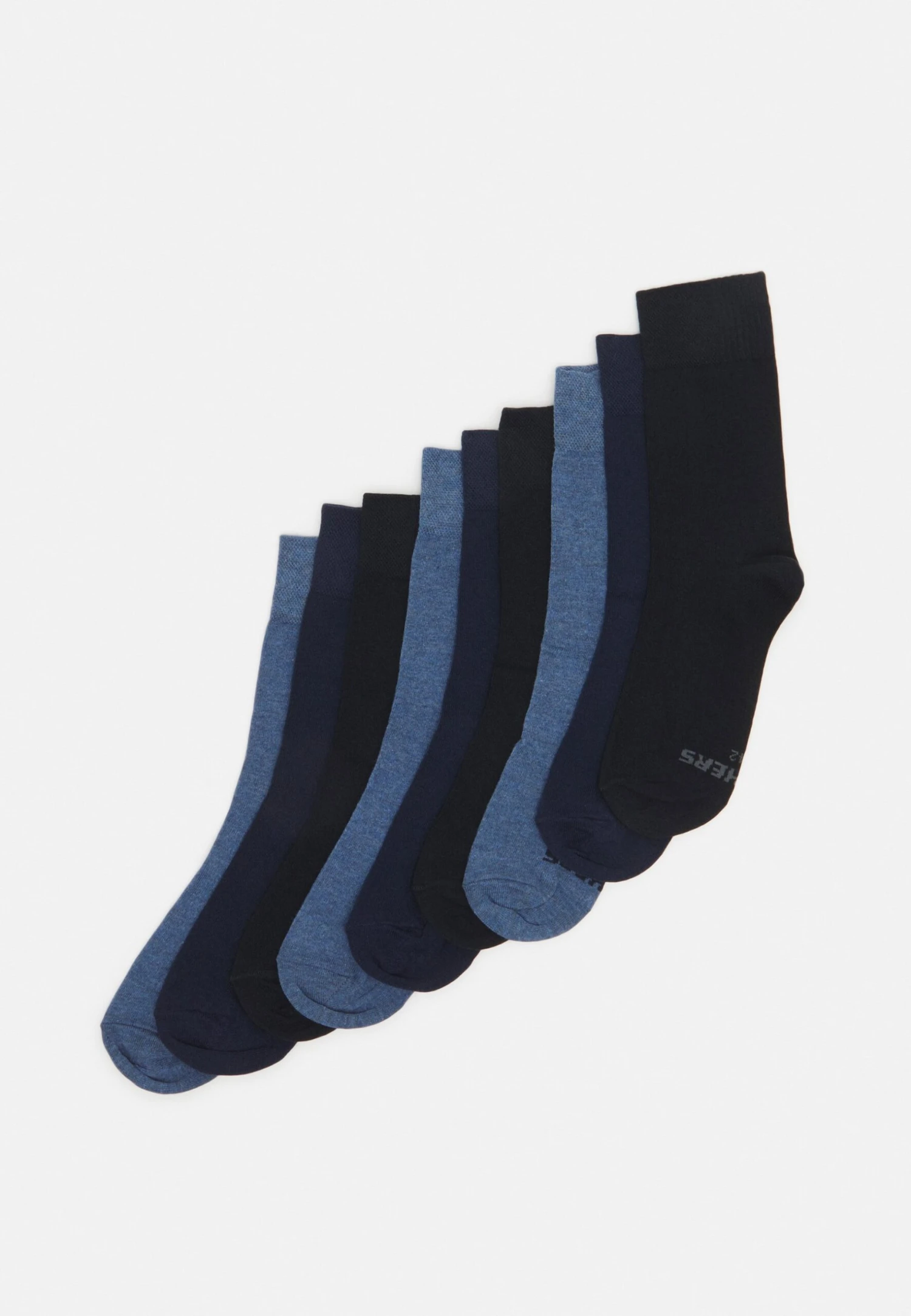 Skechers 9 Pack - Sokken - Denim Melange 1 Skechers 9 Pack - Sokken - Denim Melange