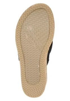 Skechers Archfit Beverly - Sandalen Met Sleehak - Zwart -Aanbiedingen Skechers Winkel d12d4ab081804b659a45555ebdc88fe3