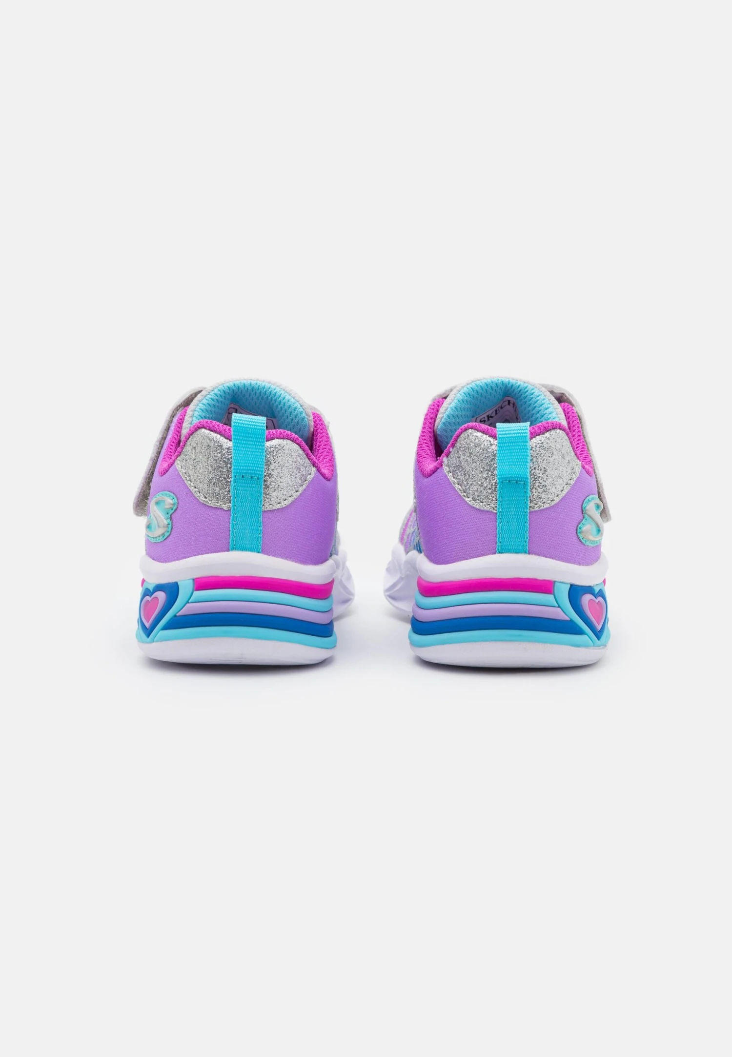 Skechers Sweetheart Lights - Sneakers Laag - Silver/Multicolor 3 Skechers Sweetheart Lights - Sneakers Laag - Silver/Multicolor - Afbeelding 3