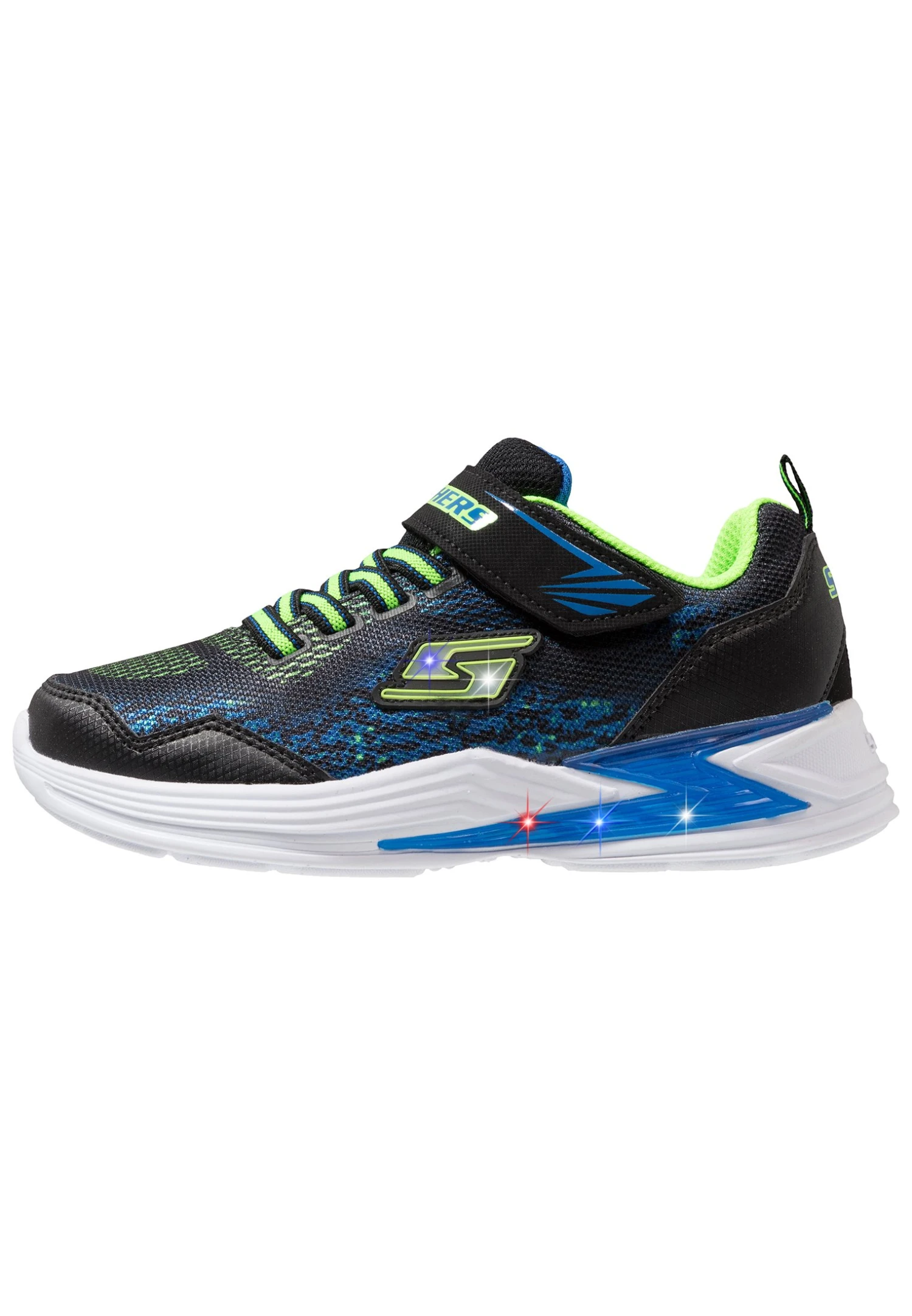 Skechers Erupters Iii - Sneakers Laag - Black/Blue/Lime 1 Skechers Erupters Iii - Sneakers Laag - Black/Blue/Lime