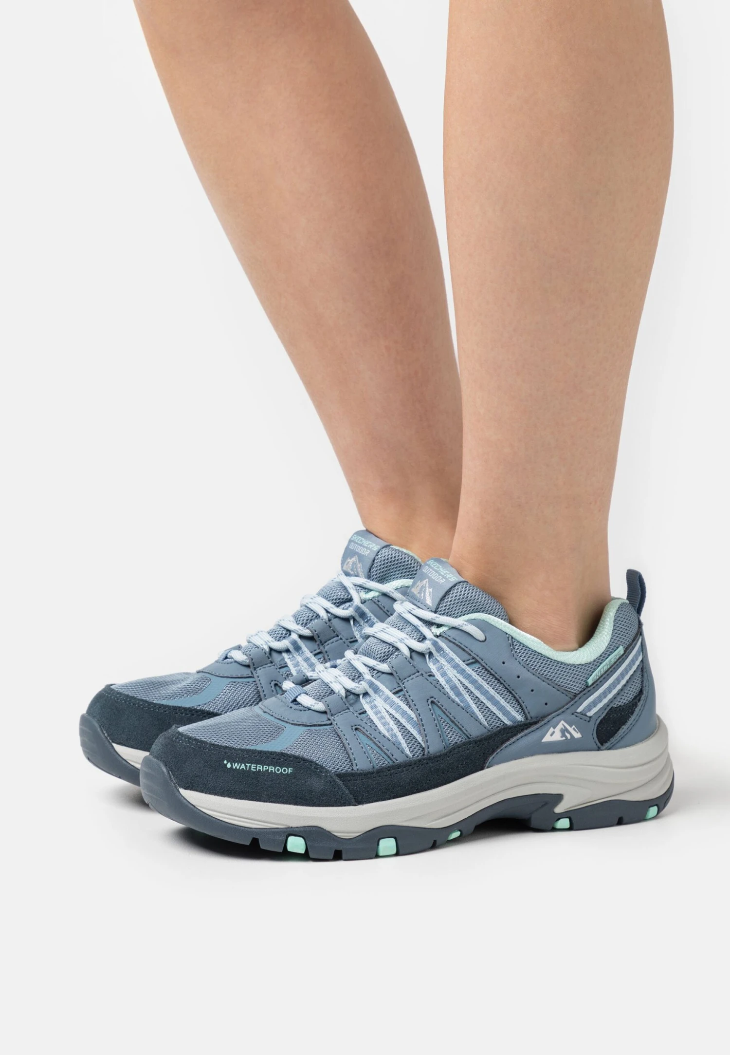 Skechers Trego - Sneakers Laag - Blau Slate 1 Skechers Trego - Sneakers Laag - Blau Slate