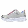 Skechers Infinite Heart Lights - Sneakers Laag - Silver Coloured Multi Coloured