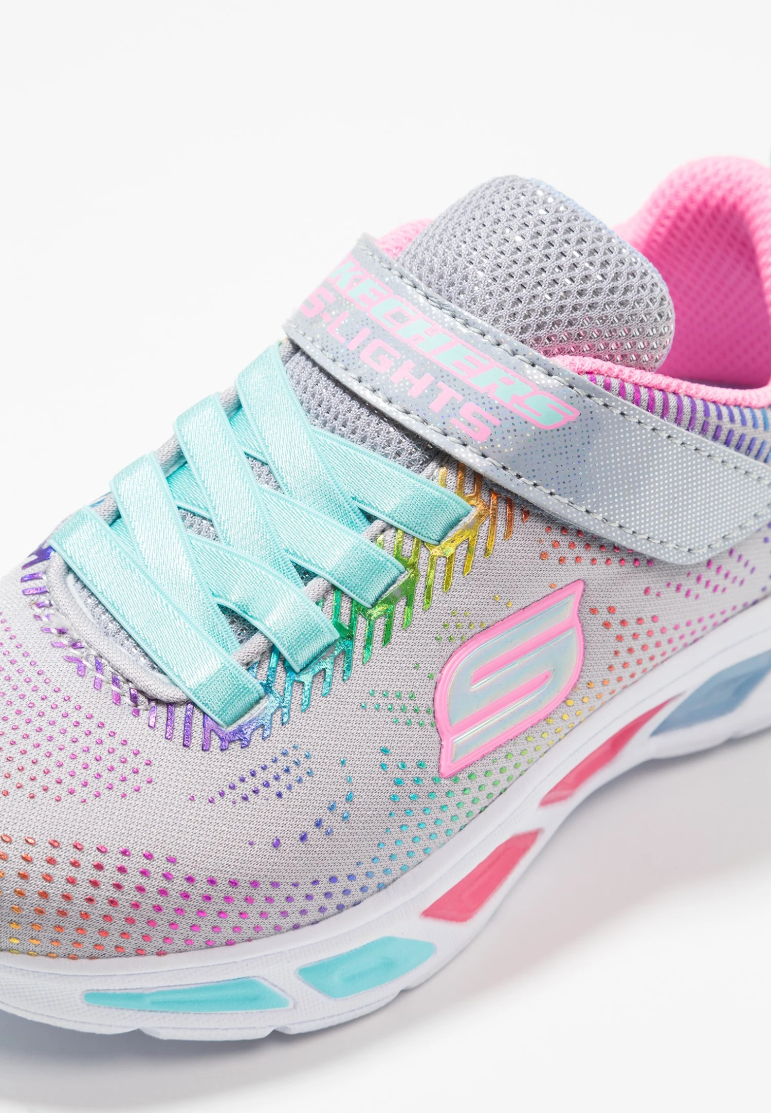 Skechers Litebeams - Sneakers Laag - Grey/Multicolor 6 Skechers Litebeams - Sneakers Laag - Grey/Multicolor - Afbeelding 6