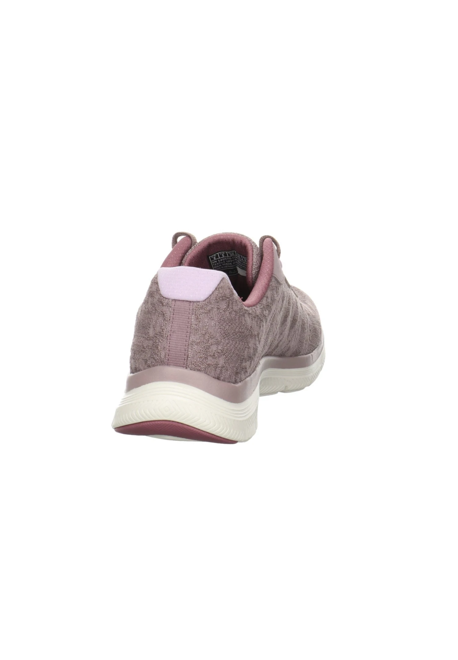 Skechers Schnürhalb Fresh Move - Sneakers Laag - Mauve 4 Skechers Schnürhalb Fresh Move - Sneakers Laag - Mauve - Afbeelding 4