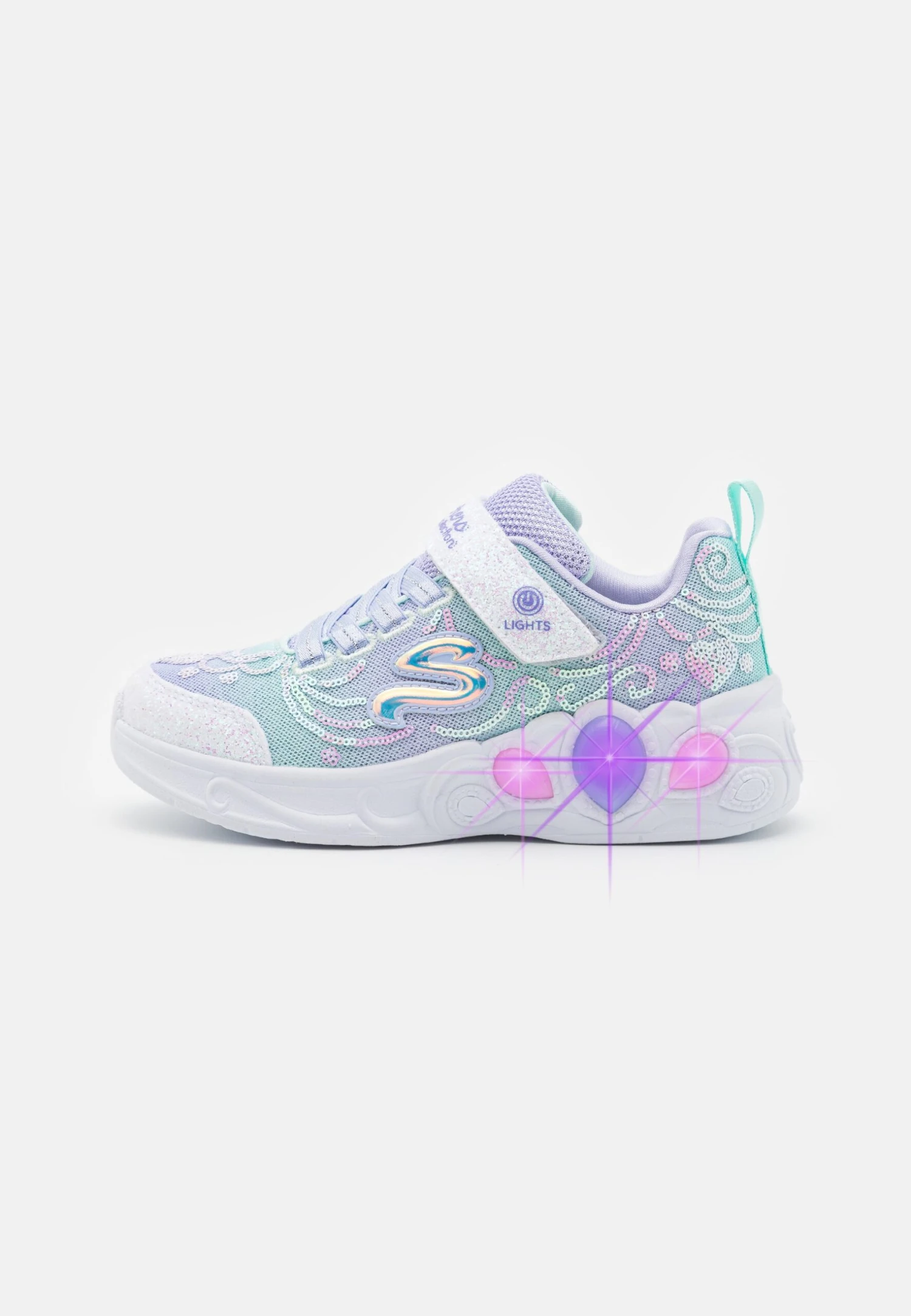 Skechers Princess Wishes - Sneakers Laag - Lavender/Multi-Coloured 1 Skechers Princess Wishes - Sneakers Laag - Lavender/Multi-Coloured
