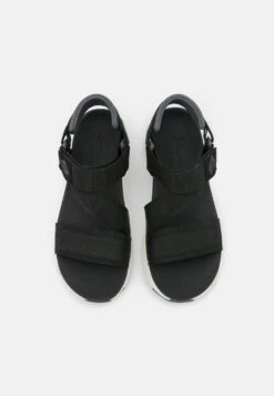 Arch Fit - Sandalen Met Plateauzool - Black/Charcoal -Aanbiedingen Skechers Winkel ee9ca98d3849458ca50ec1993ffce65f