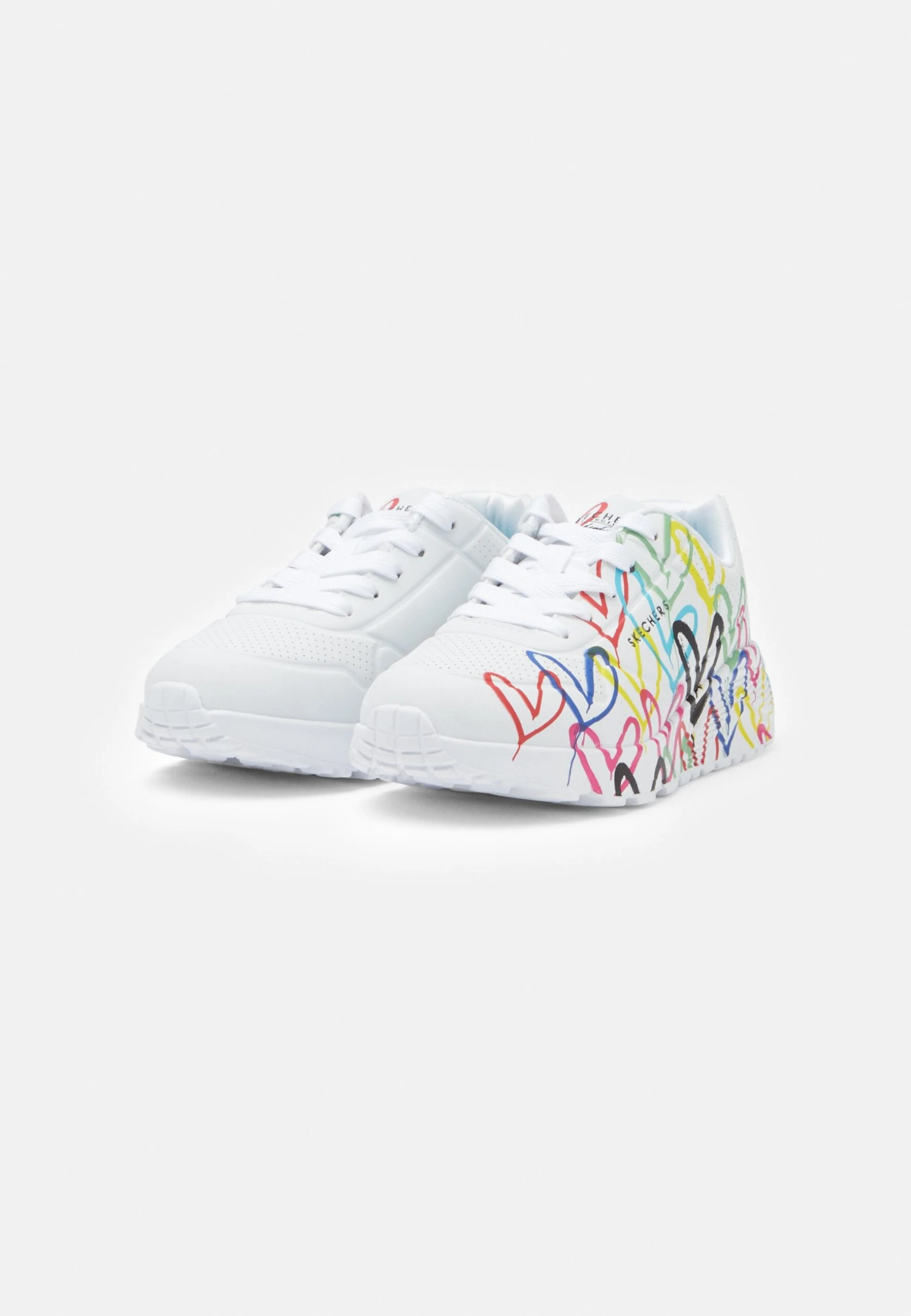 Skechers Uno Lite - Sneakers Laag - White/Multi Trim 2 Skechers Uno Lite - Sneakers Laag - White/Multi Trim - Afbeelding 2
