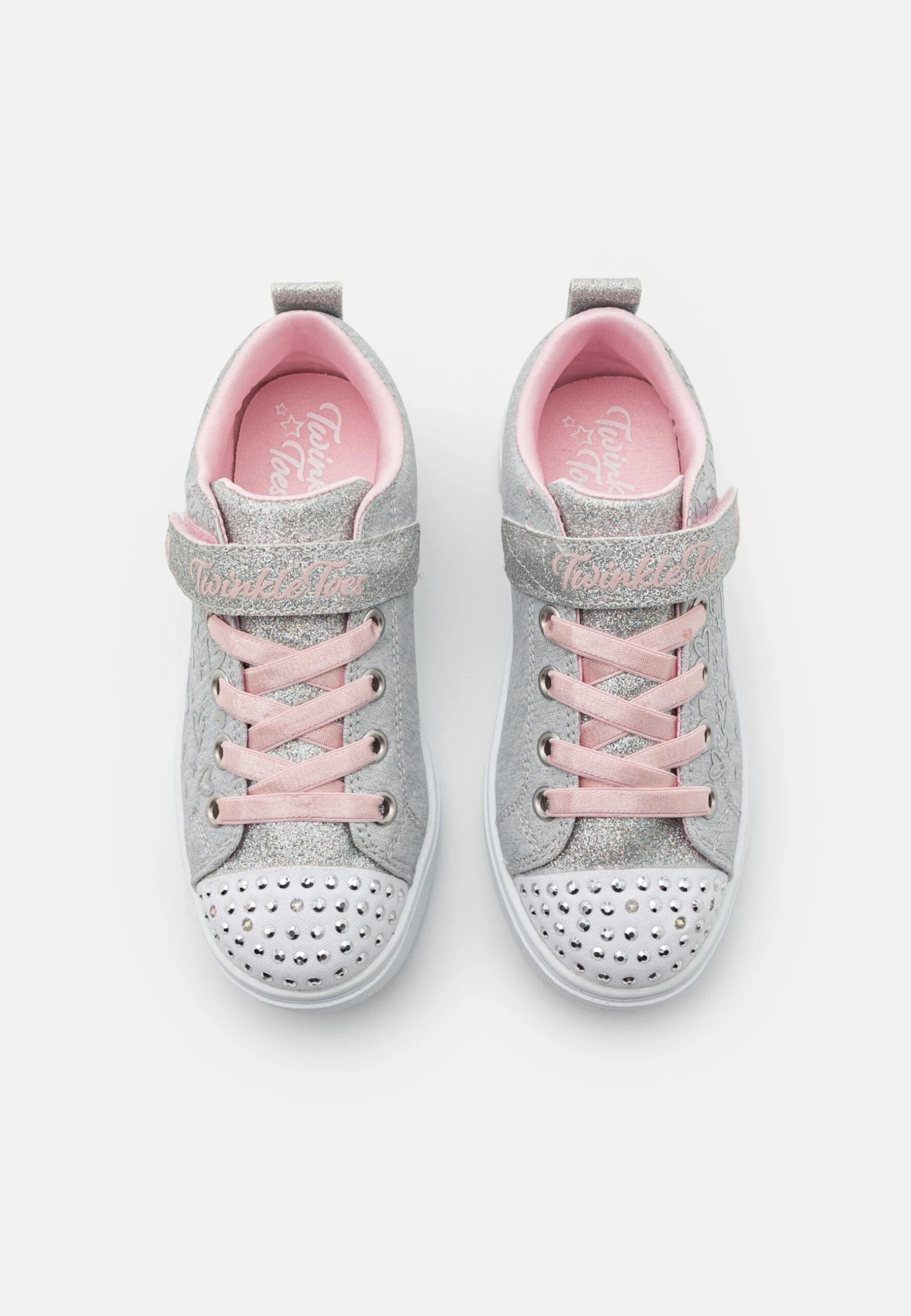 Skechers Twinkle Sparks - Sneakers Laag - Grey/Silver 4 Skechers Twinkle Sparks - Sneakers Laag - Grey/Silver - Afbeelding 4