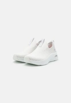 Arch Fit D'Lux - Instappers - White/Silver -Aanbiedingen Skechers Winkel f315c97dbd24411abb19e46081e9c680