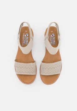 Skechers Desert Kiss - Sandalen Met Sleehak - Offwhite -Aanbiedingen Skechers Winkel f4ac4b982de747f3bee0ea2df8f62b08